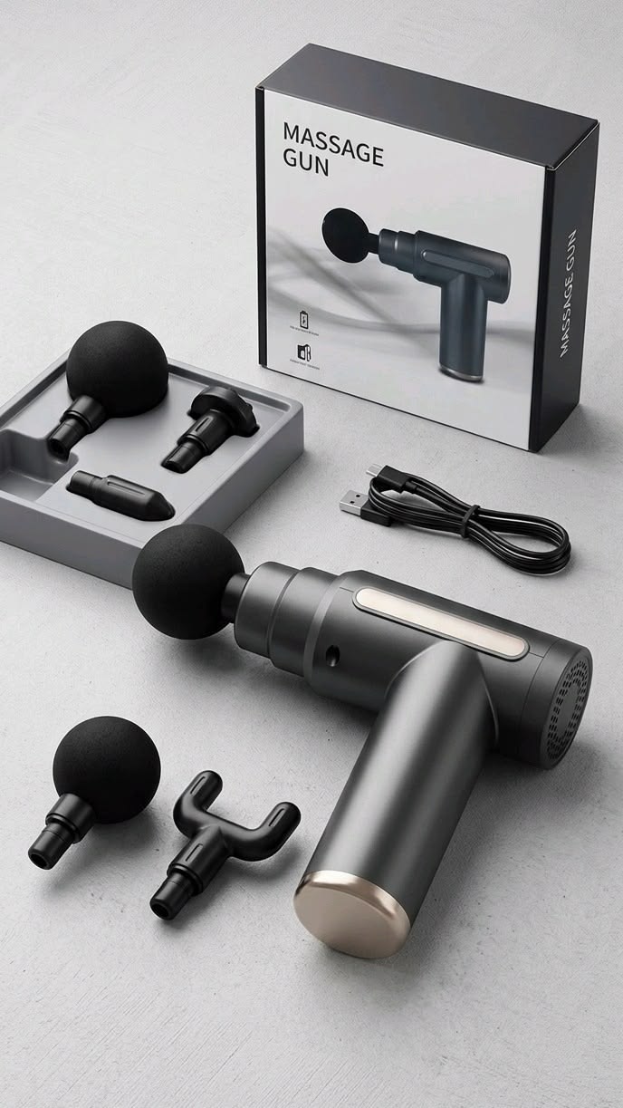 Deep Tissue Massage Gun – Powerful Muscle Recovery Massager