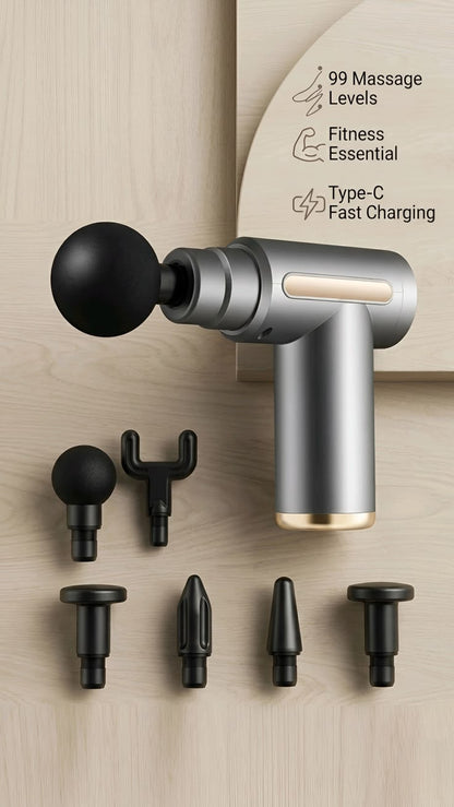 Deep Tissue Massage Gun – Powerful Muscle Recovery Massager
